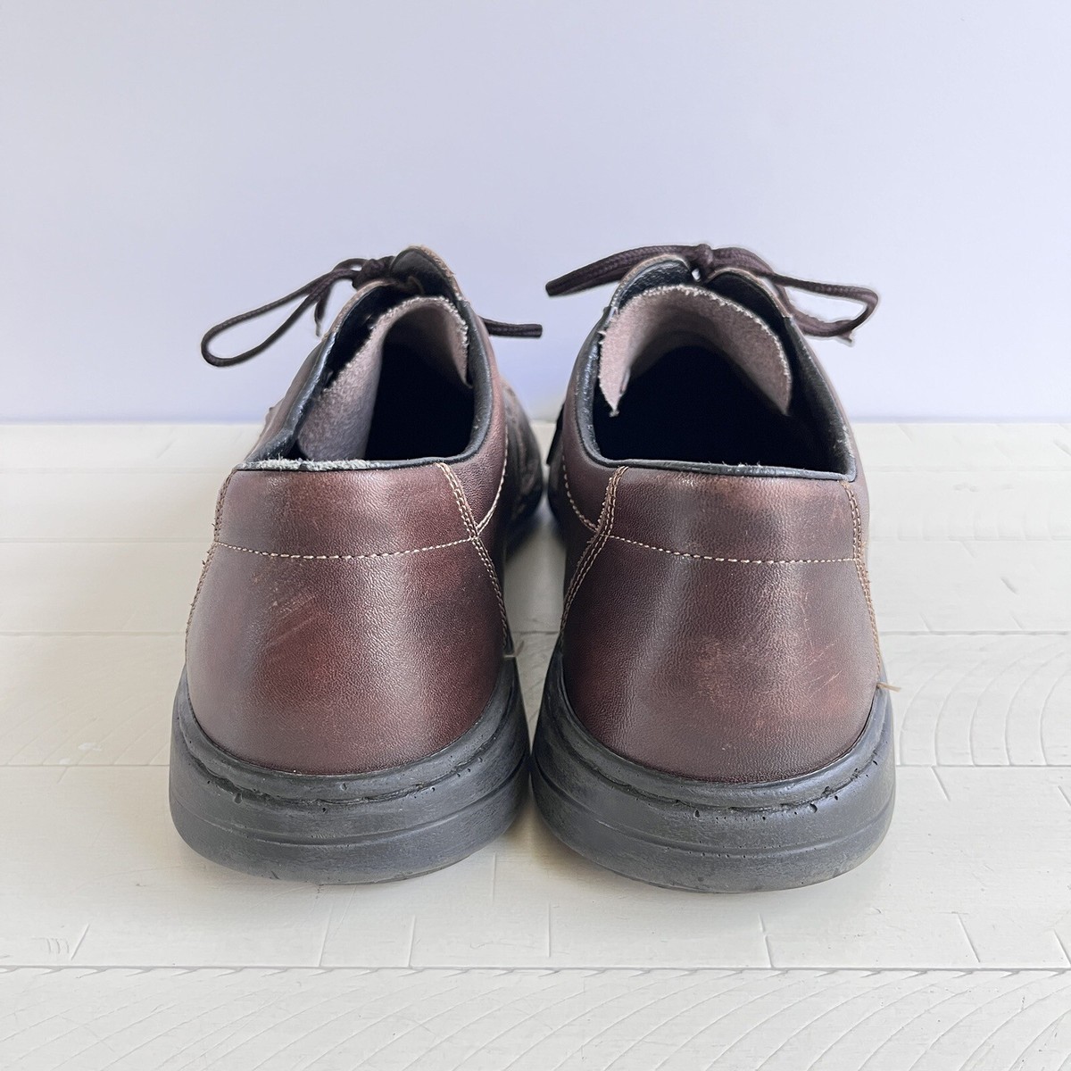 Rieker men’s leather shoes EUC size 43 EU so 9.5 US Amazon.com | Rieker 03578 Gaucho Size 45, brown, 9.5/10  main image 3