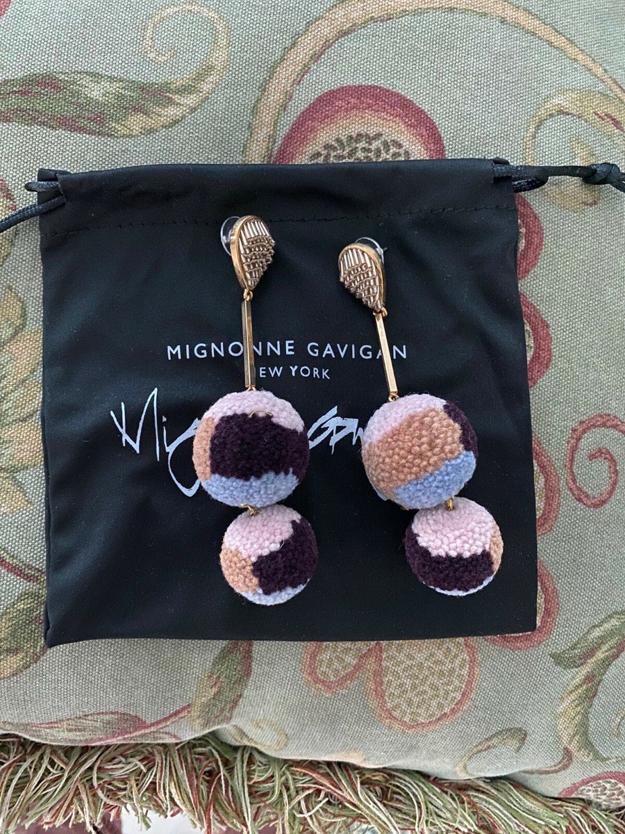 Mignonne Gavigan Doris Pom Pom Drop Earrings NEW | eBay display picture 1