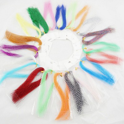 200Pcs Crystal Flash Fly tying material Krystal Fishing Lure Tying Making S FsRO