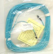 New Corning 135' Fiber Cable - FBL2D-5D5D-B1047-135 FT LC To LC