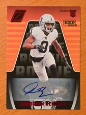 2023 Zenith Rookies Autographs Red Zone #147 Jakorian Bennett Raiders