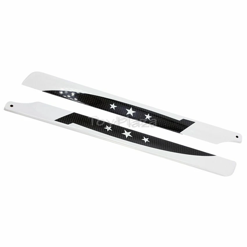 325mm Carbon Fiber Blades for 450 Class RC Helicopter Propeller Hobby Upgrade - Image 3 of 4