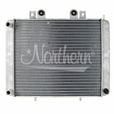 2455031 Polaris ATV Radiator - 14 1/8 x 12 3/4 x 1 OEM: 1240103, 1240534