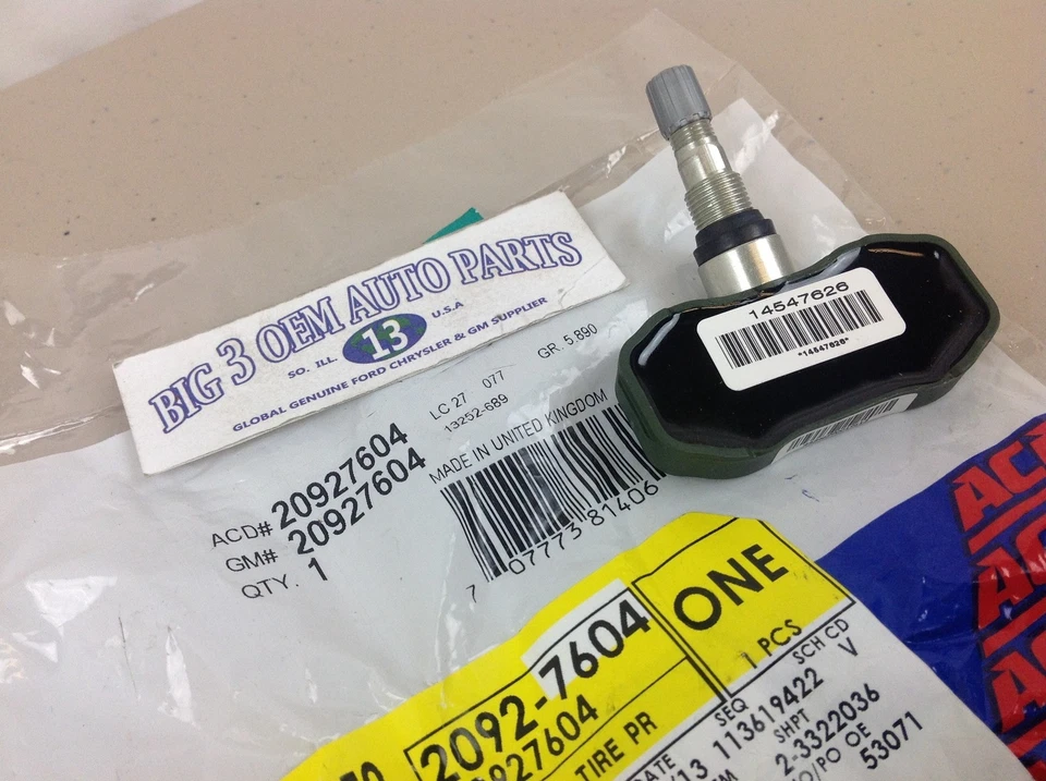 07-12 Chevrolet Colorado GMC Canyon 06-10 Hummer H3 Tire Pressure Sensor new OEM - Image 2 of 4