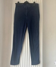 M&S Blue Slim Fit Trousers The Mia Size 10 Marks & Spencer
