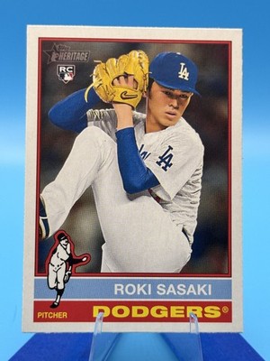 2025 Topps Heritage #224 Roki Sasaki