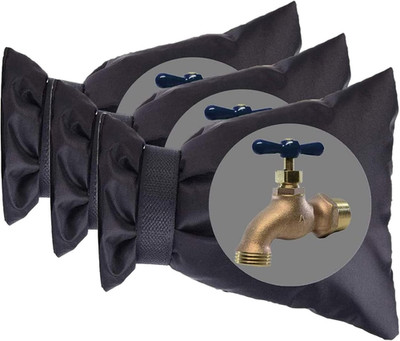 Outdoor Faucet Covers for Winter 3 Packs Hose Bib Protector Spout Cover,Garden F