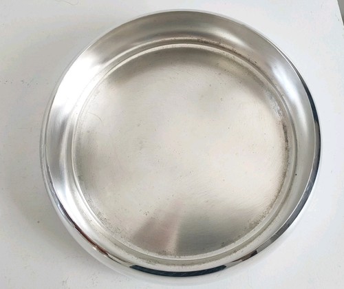Vintage Falstaff Silver Plate Repousse Covered Bowl With Glass Dish Insert - Picture 9 of 15