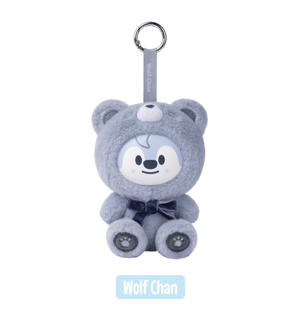SKZOO シークレット キーリング TOY Ver. Wolf Chan PRE-ORDER SKZOO Everywhere All Around The World - SECRET KEYRING
