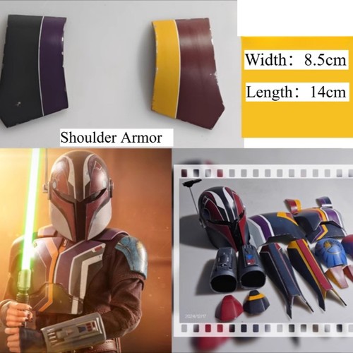 Armor Helmet Ahsoka Tano Star Wars Cosplay Mask Props Halloween Gift Comic-Con - Picture 6 of 13