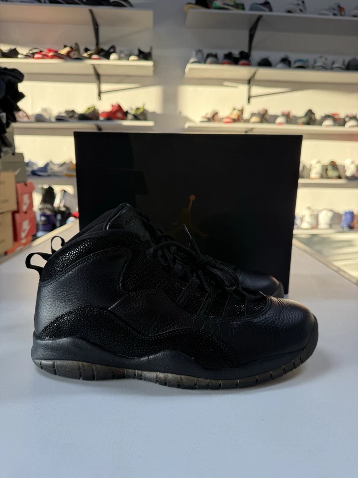 Talla 11.5 - OVO x Air Jordan 10 Retro Negro Foto 2 de 4