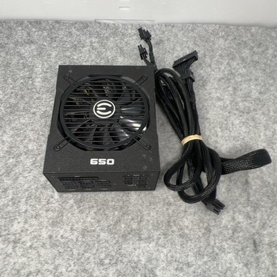 EVGA NEX650G1 650W ATX Modulares Netzteil 80 Plus Gold Schwarz getestet funktioniert