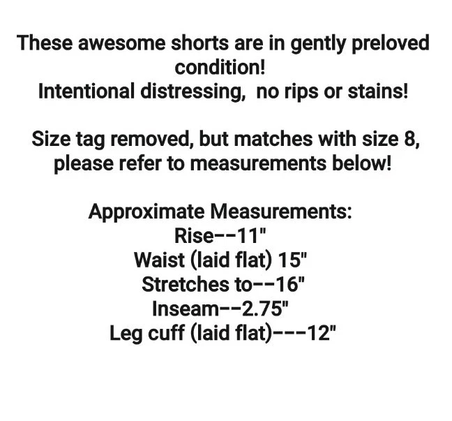 Pantalones Cortos de Jean Levi's 501 Original Talla 8 Cortes Botón Mosca tiro alto desgastados Foto 2 de 4