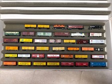 Lot of 39 N Scale Cars Multiple Manufacturers Read Desc. - No Jewel Cases
