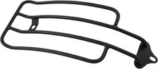 Motherwell Solo Luggage Rack 6" Matte Black #MWL-136-18-MB Harley Davidson