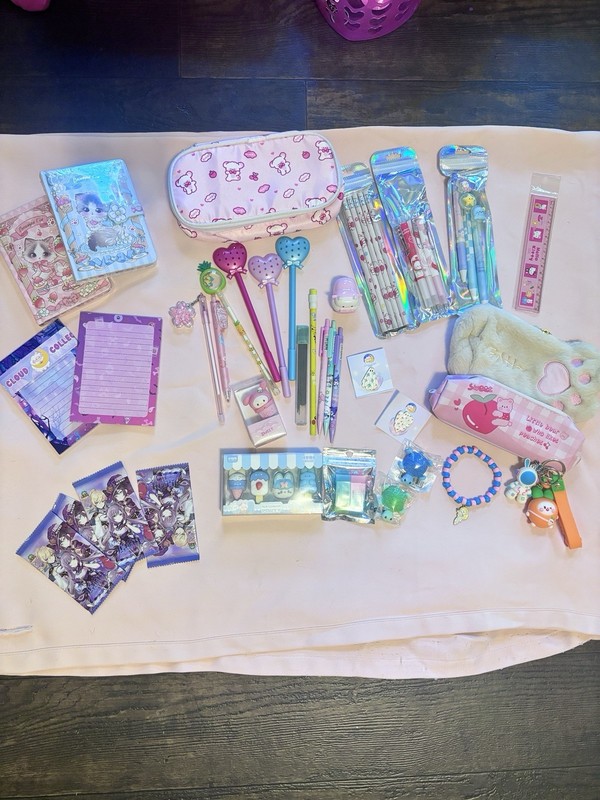 NEW Medium Kawaii Stationery & Accessory Overstock & Deadstock Bundle