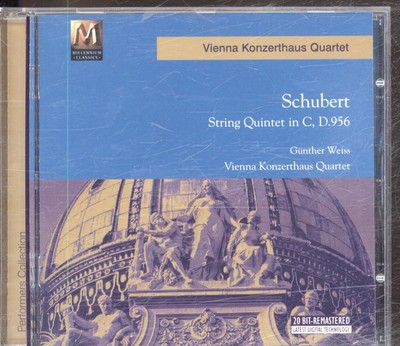 MCD80124 Vienna Konzerthaus Quartet, Gunther Weiss Schubert - String Quintet In