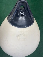 Polyform A-4 Buoy 20.5" Diameter - White [A-4 WHITE] Black Ropeholds (3 of 5)