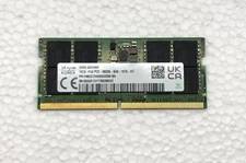 SK HYNIX DDR5 SODIMM RAM 1X16GB 1Rx8 PC5-5600B HMCG78AGBSA095N