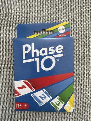 Mattel Games Phase 10 New Card Game, Table Top Game