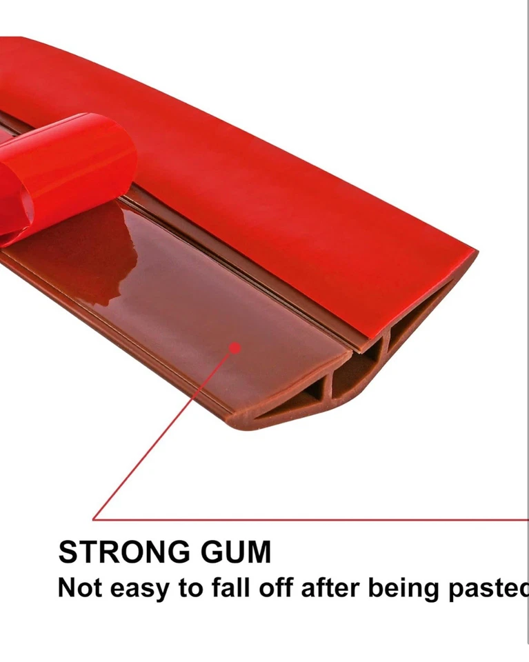 Cubierta de cable de piso de 10 pies protector de cable de silicona marrón fácil de instalar cable Foto 3 de 4