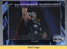 2022 Marvel Metal Universe Spider-Man Skyscraper Shadow Box Thor #SS23 READ 1hq6