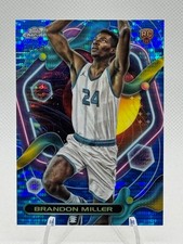 Brandon Miller RC 2023-24 Topps Cosmic Chrome #152 Blue Moon Refractor /99