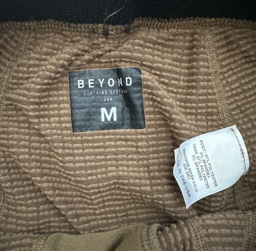 Pull Beyond A2 Krios - Taille L - Couleur Coyote - Neuf étiquettes - USA
