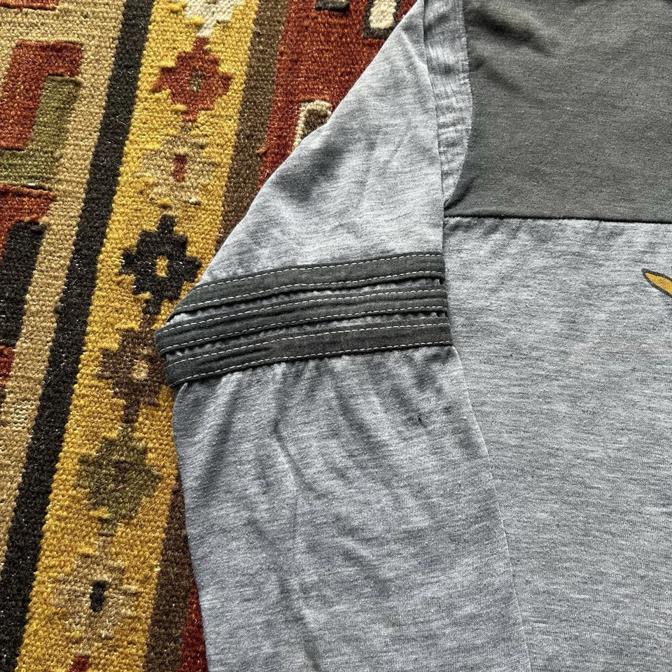 Camiseta Harley Davidson Motor Co Eagle vintage años 80 manga 3/4 talla L - gris  Foto 3 de 4