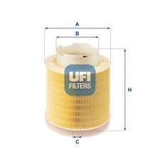 Luftfilter UFI 27.597.00 Filtereinsatz für 4FH AUDI A6 4F2 C6 4F5 Avant Allroad