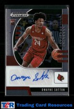 2020 Prizm Draft Picks Collegiate #PA-DS Dwayne Sutton Prospect Autographs