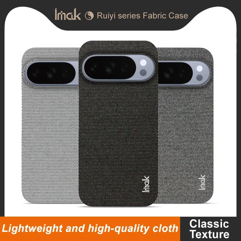 Cómoda funda táctil delgada clásica con patrón de fibra de carbono para Google Pixel 10 Pro Foto 4 de 4