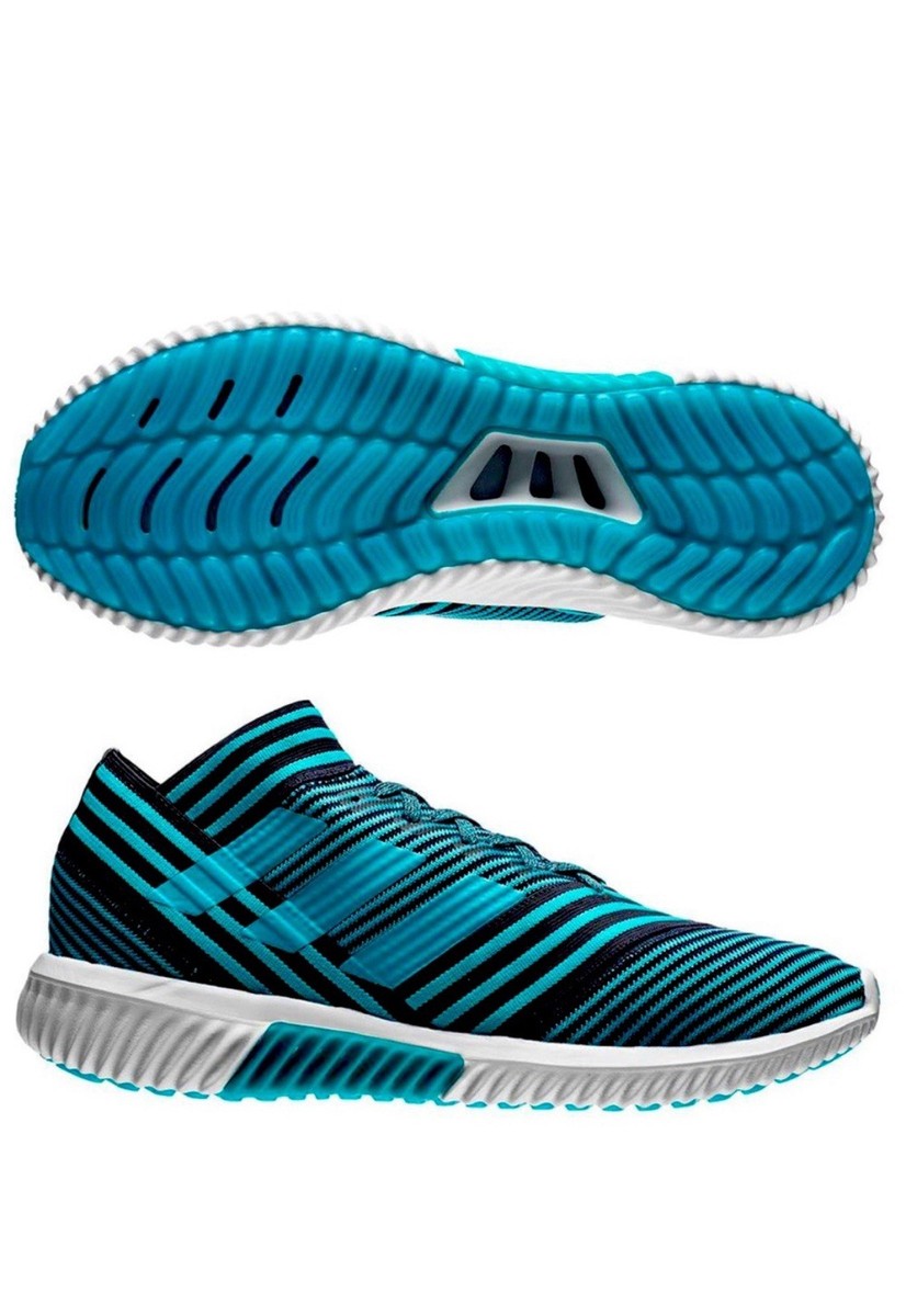 Adidas Nemeziz Messi Tango Men\'s Blue Indoor Soccer Shoes US Size 10 Adidas Nemeziz Tango 17.1 Soccer Shoes Sneakers BY2306 Men main image 3