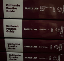 2025 2026 California Family Law SET (Rutter G...