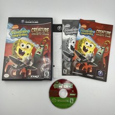 SpongeBob SquarePants: Creature from the Krusty Krab (GameCube,2006) CIB Nice!