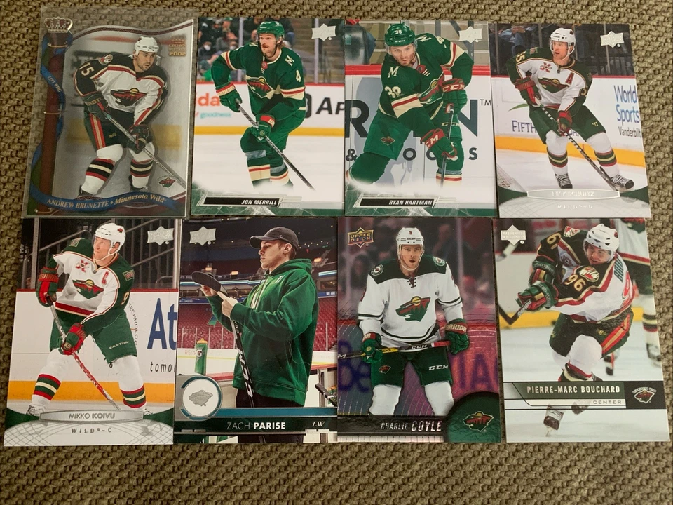 Lote de 80 cartas Minnesota Wild  Foto 3 de 4