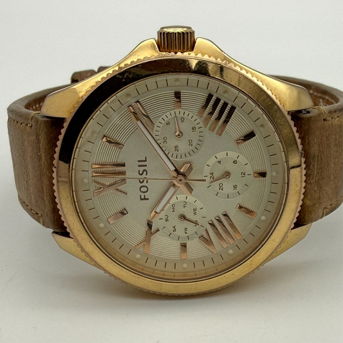 Fossil Women’s Cecile Multifunction Watch – Gold-Tone Stainless Steel (AM4532) Fossil Ladies main image 4