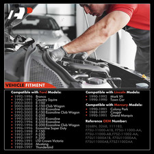 Motorino di Avviamento Compatibile con Modelli Ford, Lincoln e Mercury - Bronco, Countr...