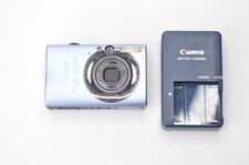 Canon PowerShot SD1100 IS 8MP Digital Elph Camera 3x Zoom w/ bat SD & chrgr Blue