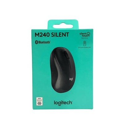 Logitech M240 Silent Wireless Bluetooth Mouse 910-007114 (Graphite Black) T17-65