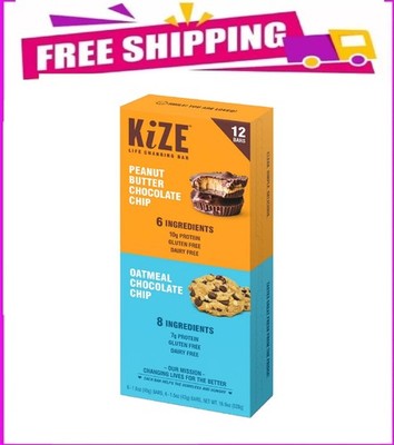 KiZE Life Changing Bar Variety Pack, 12 pk.