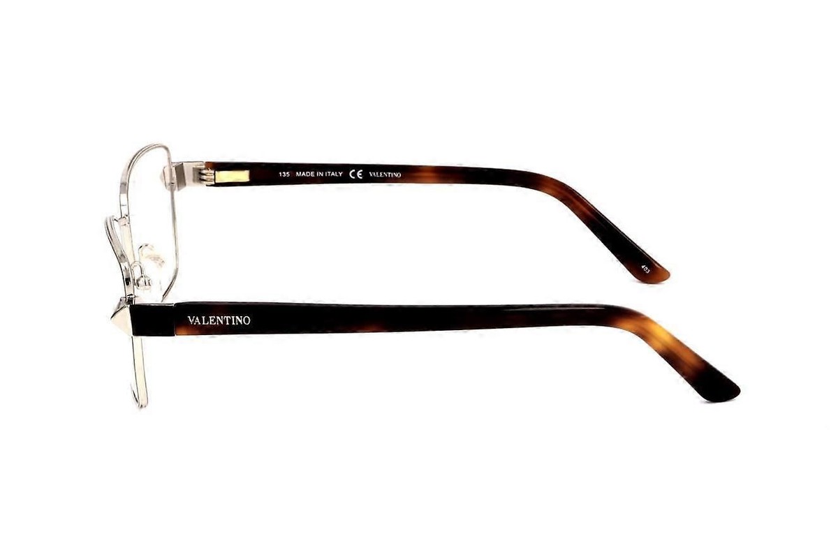 メガネ Valentino V2124 721 Luxury Classic l Frame Valentino Eyeglasses Light Gold V2124-721 Square 53-16-135