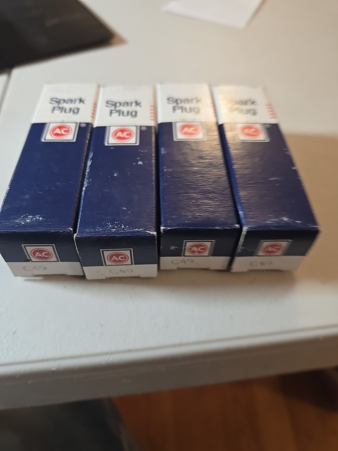 AC Delco C49 Lot Of 4 Sparkplugs