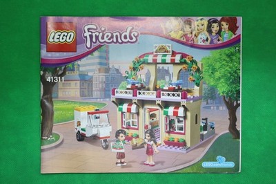 LEGO Friends Heartlake Pizzeria 41311 instruction manual only