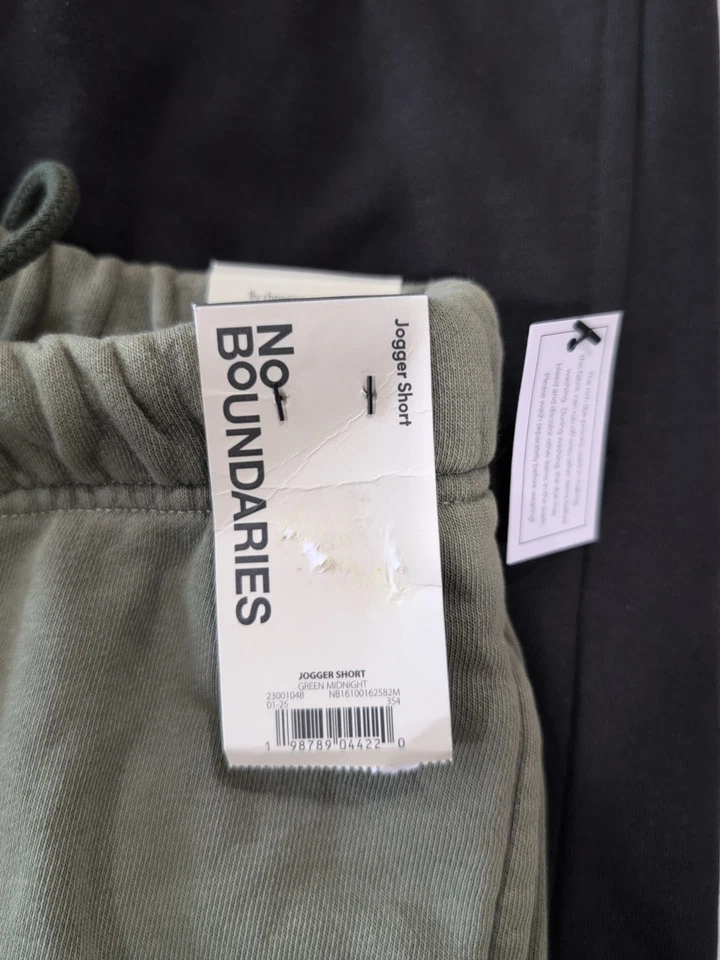 Lote De Dos Pantalones Cortos Jogger Para Hombre Nuevos Con Etiqueta Extra Pequeños (27) Foto 2 de 4