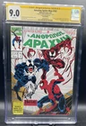 Amazing Spider-Man #362 CGC SS 9.0 GREEK Marvel Foreign Carnage Venom Sign Early