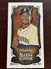 Jorge Polanco 2024 Mini Allen & Ginter #329  Seattle Mariners
