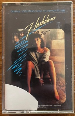 Flashdance Original Soundtrack- cassette - Irene Cara. Giorgio Moroder. 1980s.