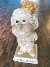 Vintage The King Of Dad's Statue 1973 Made In The USA Vtg