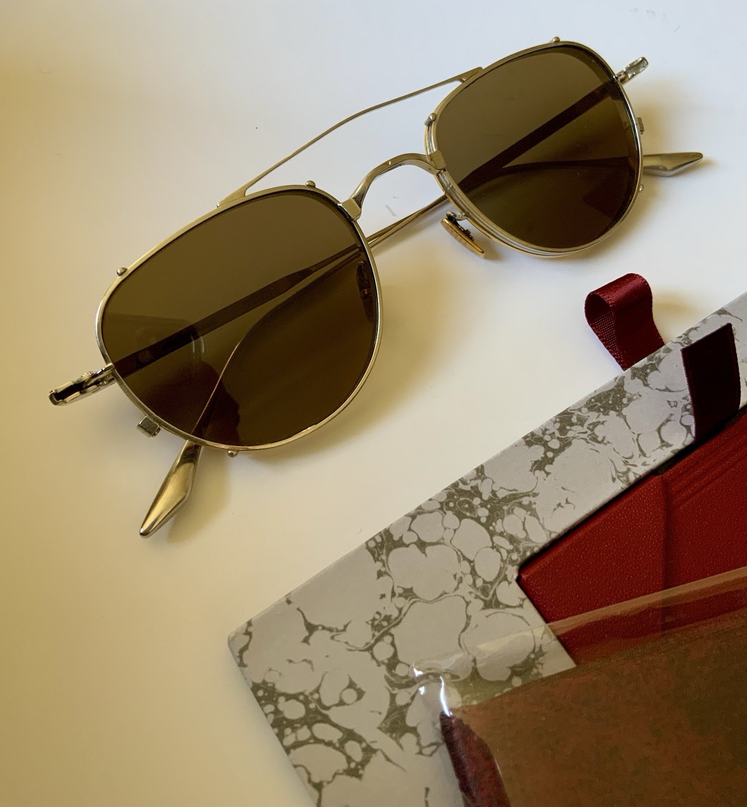 JACQUES MARIE MAGE HARCOURT  Titanium Sold Out Limited Polarized Custom Lens ￼ image 2